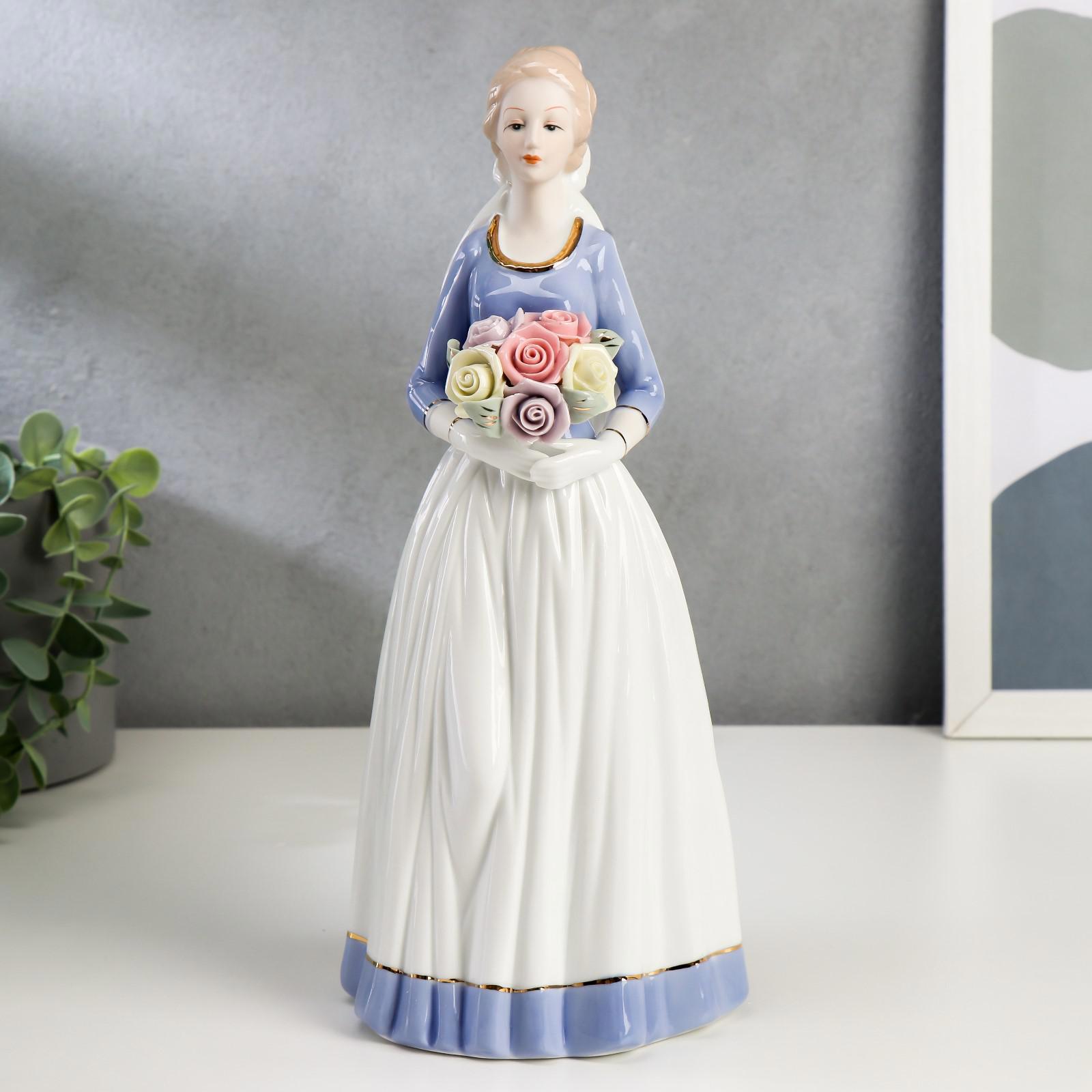 Изображение товара Сувенир интерьерный "Джулия с розами" 31x12x10 см