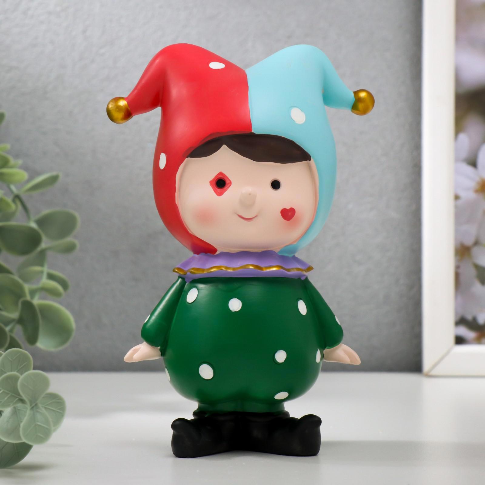 Изображение товара Сувенир интерьерный "Малыш скоморох" 14x9.5x5.5 см