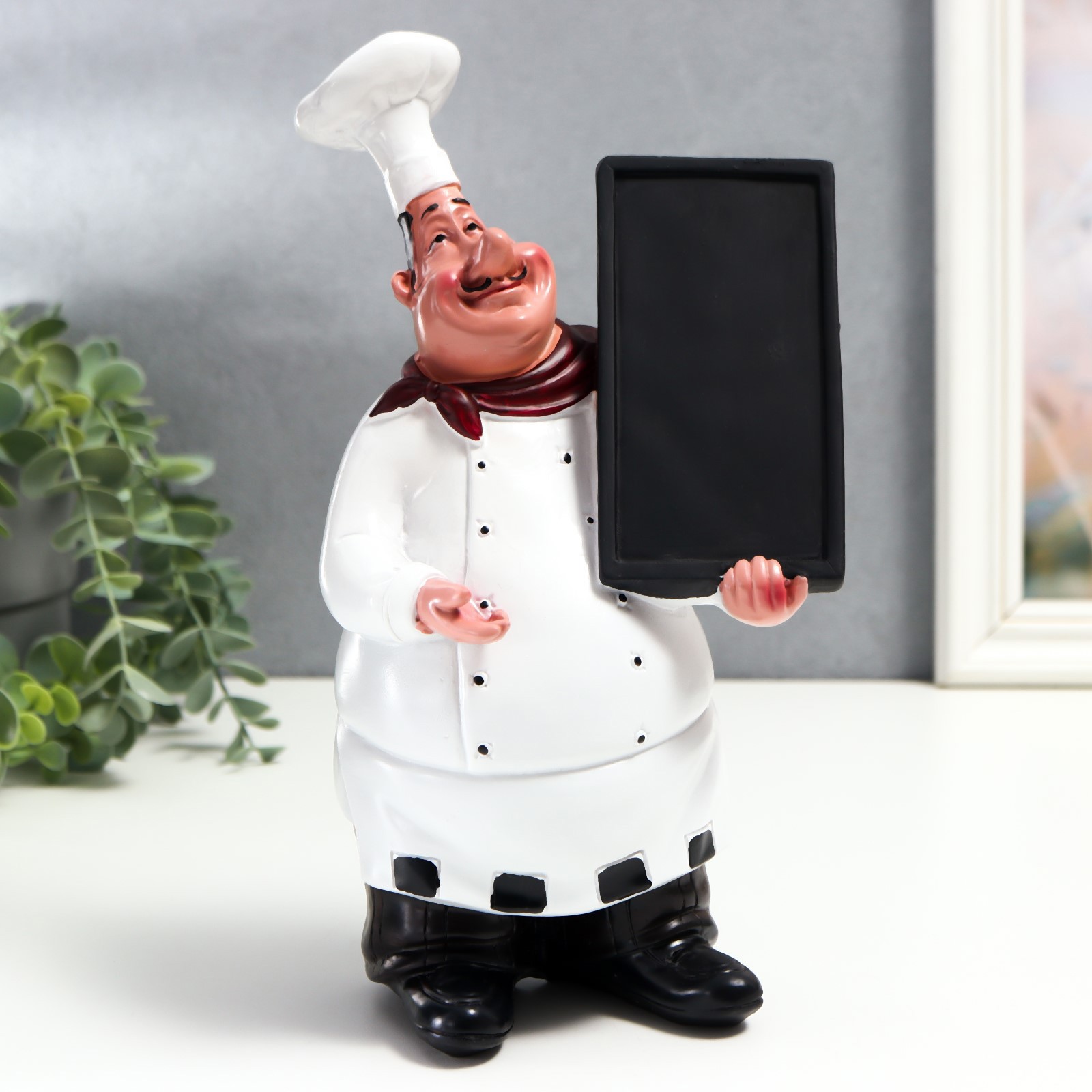 Изображение товара Сувенир интерьерный Повар с доской для меню SIMALAND