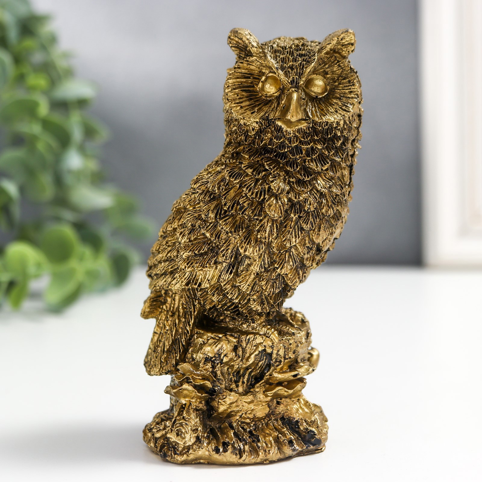 Изображение товара Сувенир Филин из полистоуна, 11x5x5,5 см