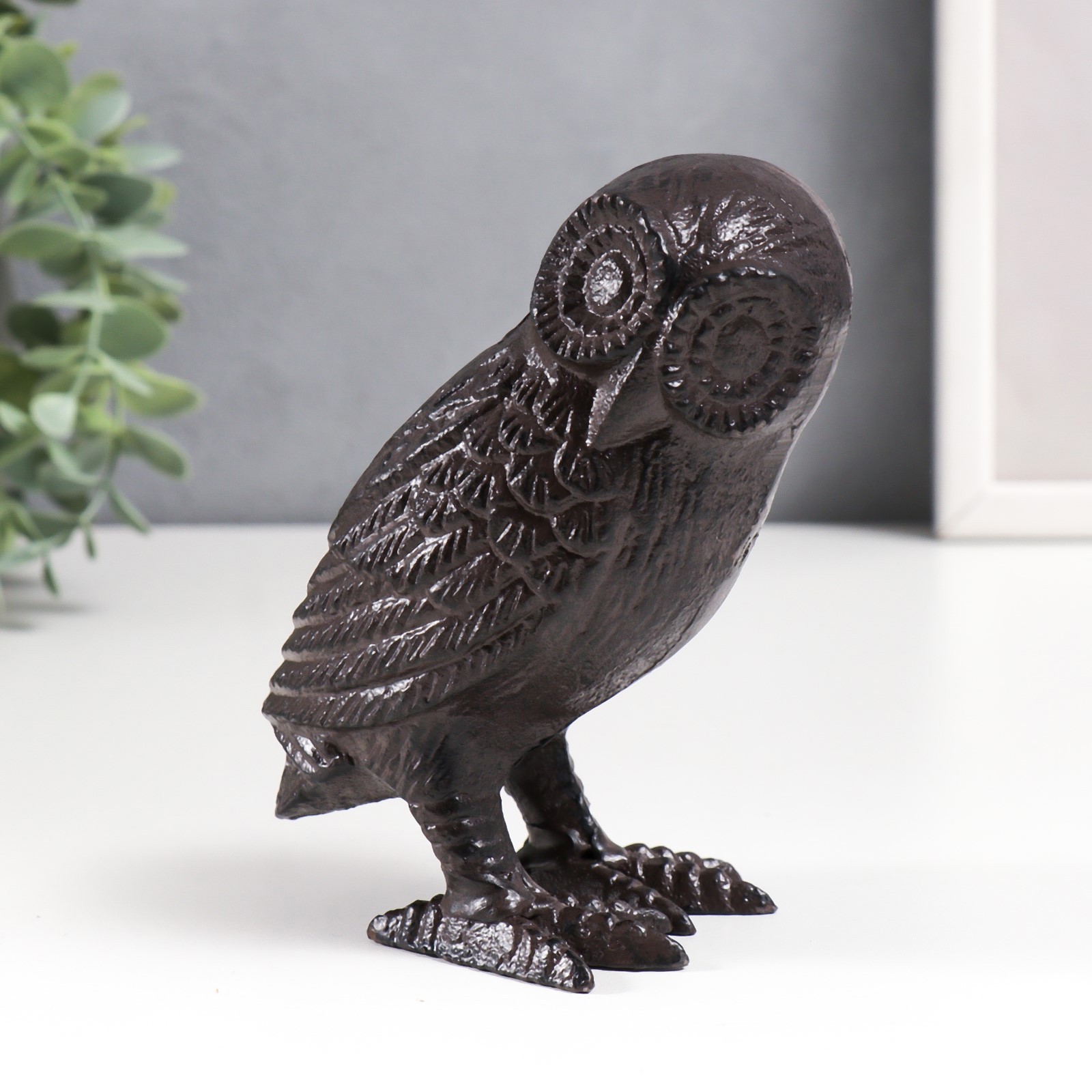 Изображение товара Сувенир интерьерный "Филин" 13x6.5x10 см