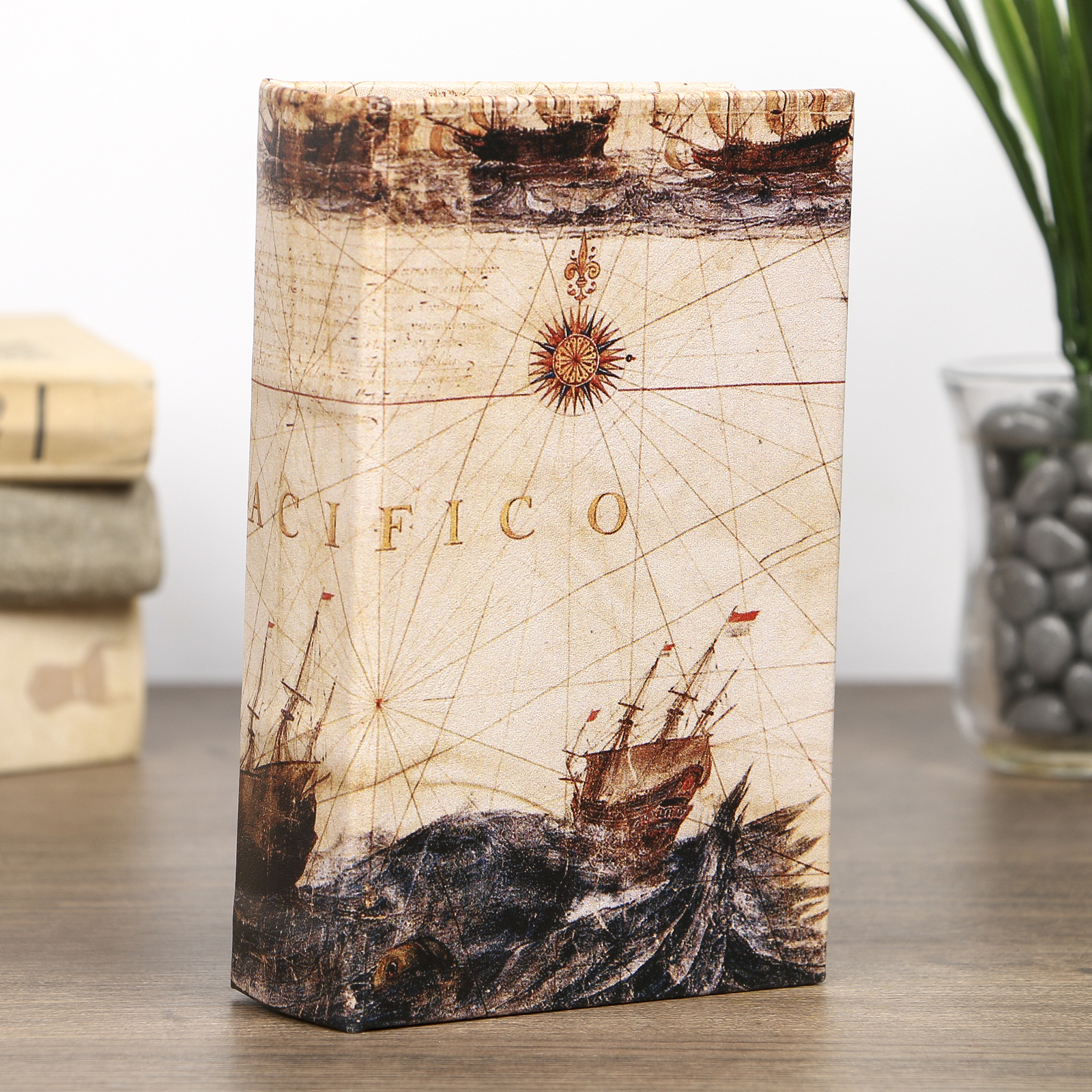 Изображение товара Шкатулка-сейф книга "Флот" 17x11x5 см