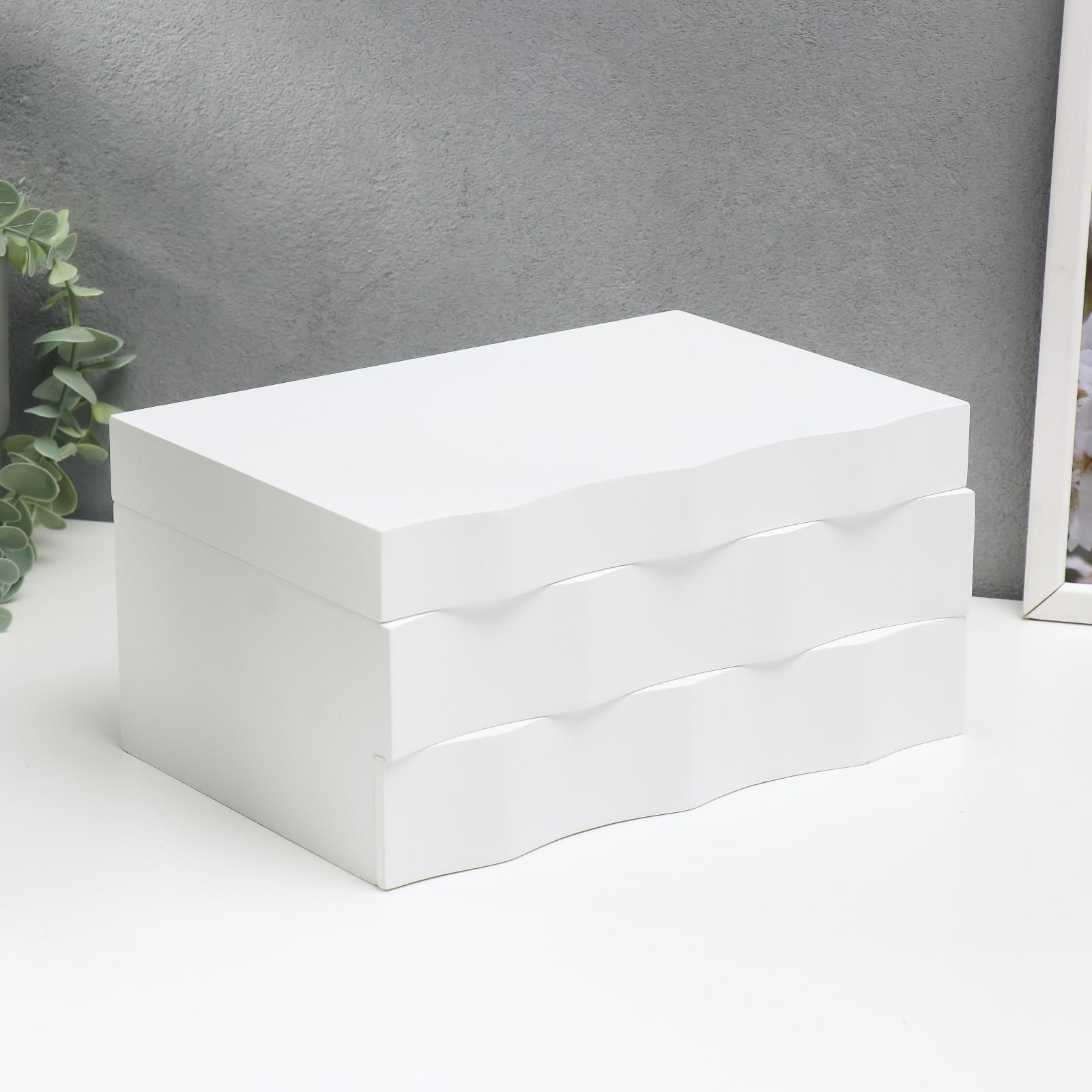 Изображение товара Шкатулка универсальная "Комод волна" 24x11.5x16.5 см