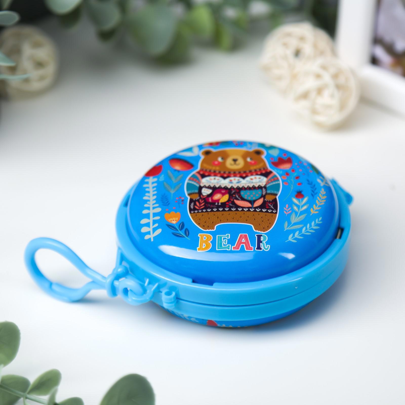 Изображение товара Шкатулка SIMALAND Мишка в свитере 8,2x8,2x3,5 см