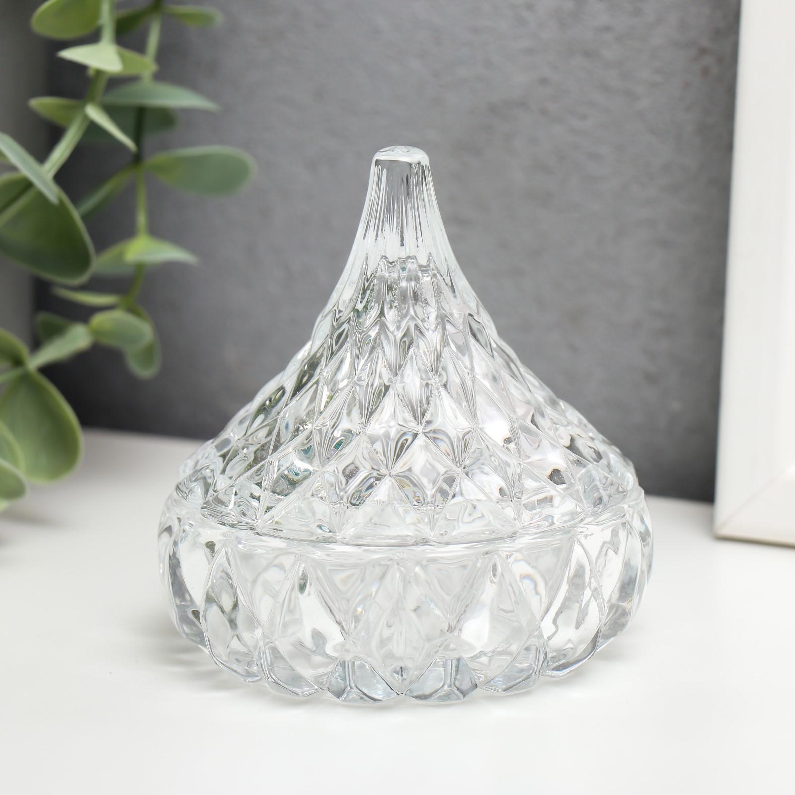 Изображение товара Прозрачная шкатулка-Луковка 9x7,8x7,8 см