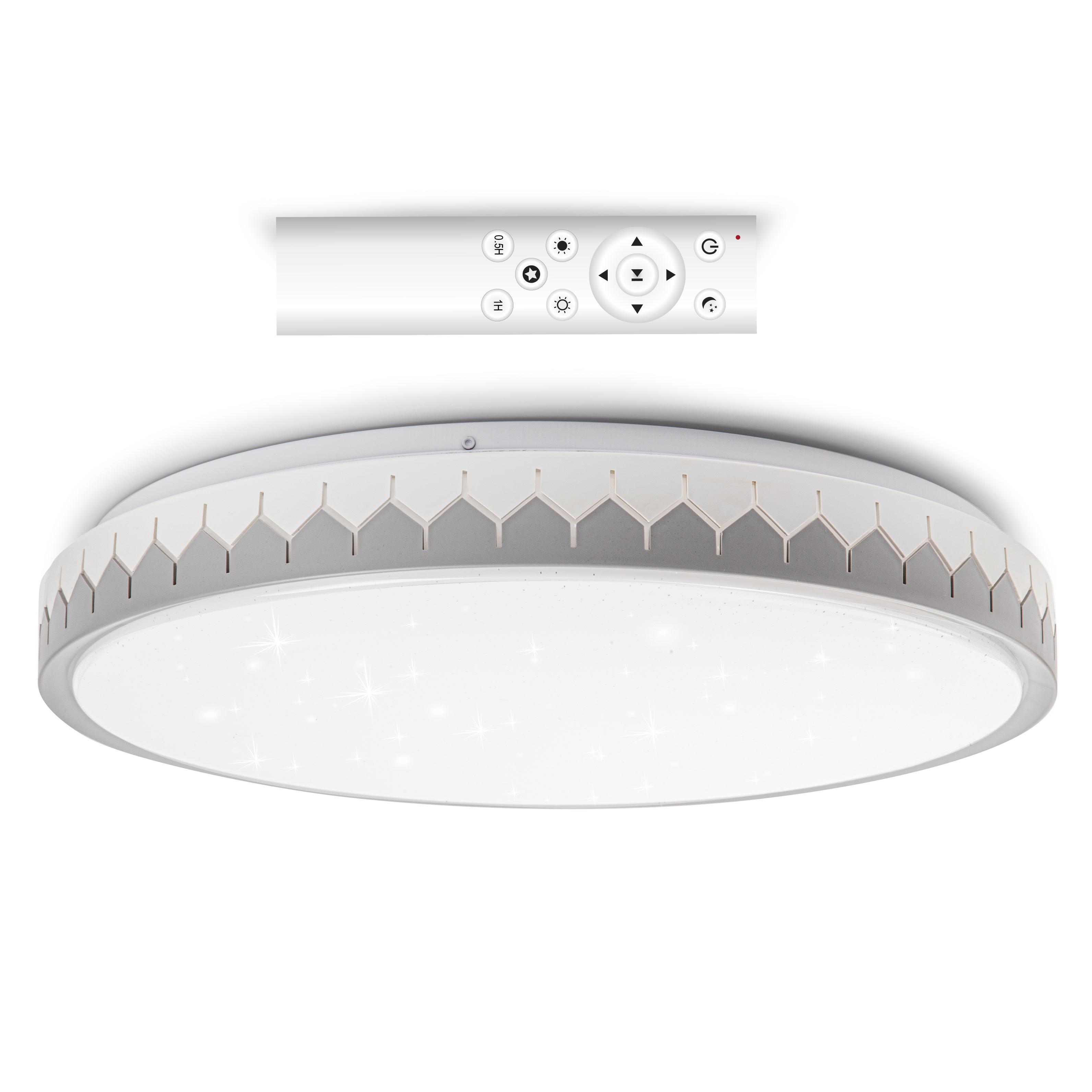 Изображение товара Светильник потолочный светодиодный TANGO 1199017 с пультом управления цвет белый