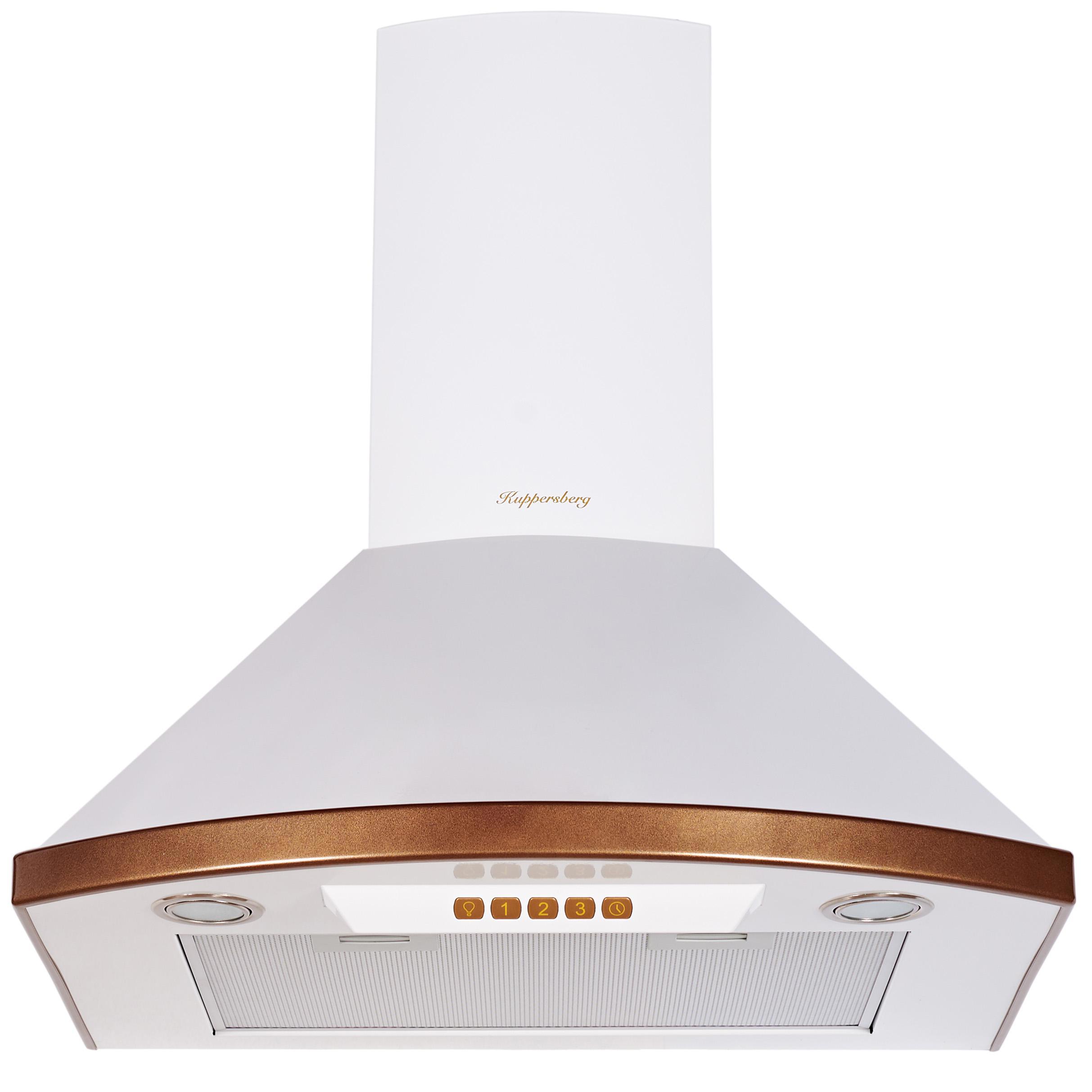 Изображение товара Вытяжка KUPPERSBERG BONA 60 W Bronze 59.5 см цвет белый