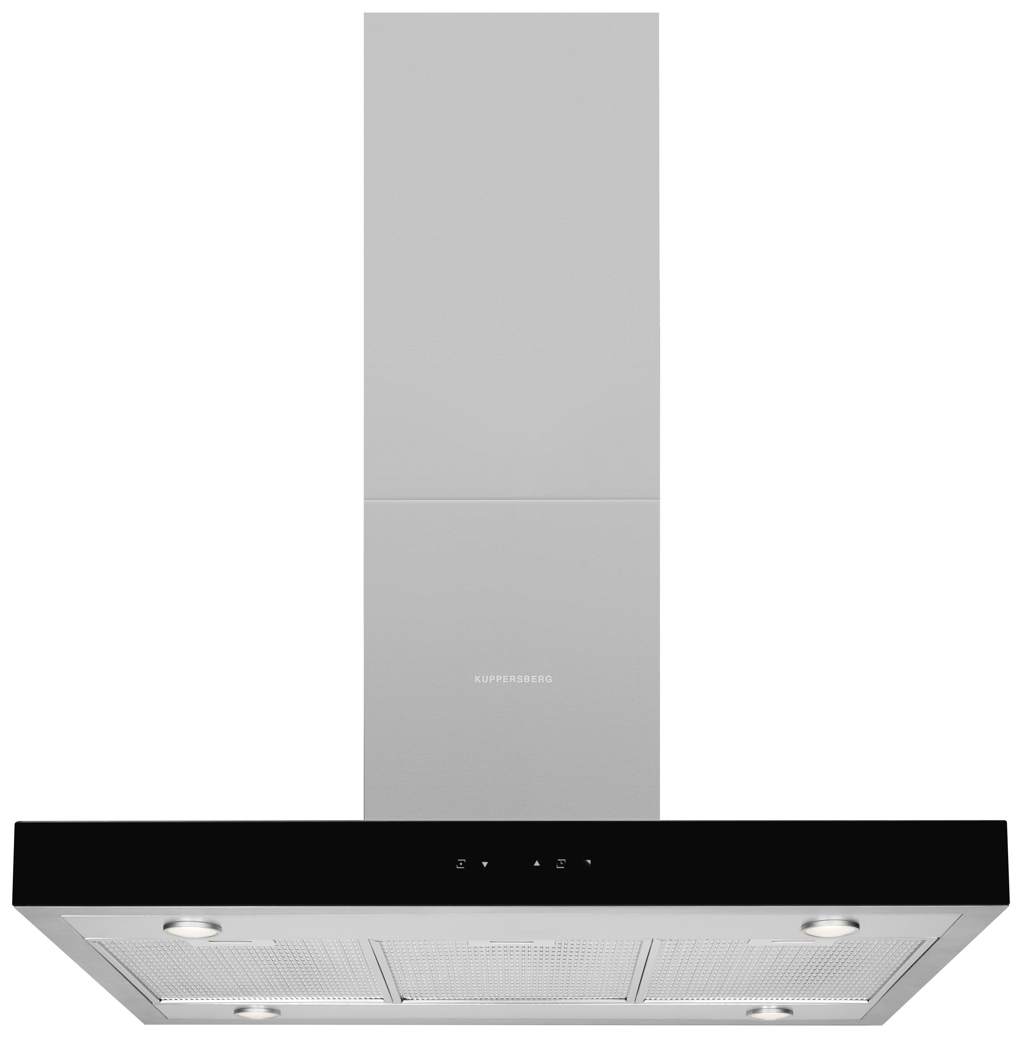 Изображение товара Встраиваемая островная вытяжка Kuppersberg DUDL 8 BX 89.7 см серебристая