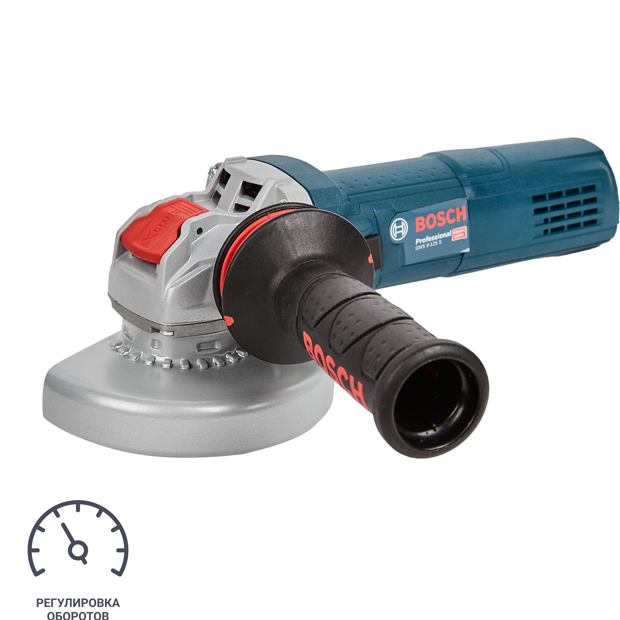 Изображение товара УШМ (болгарка) Bosch GWX 9-125 S Professional, 06017B2000, X-LOCK, 125 мм, 900 Вт