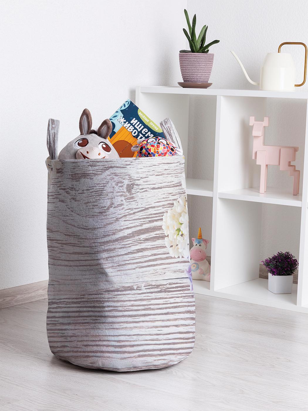 Изображение товара Корзина для хранения JoyArty Цветущая сирень toba_20365. 35x50 см