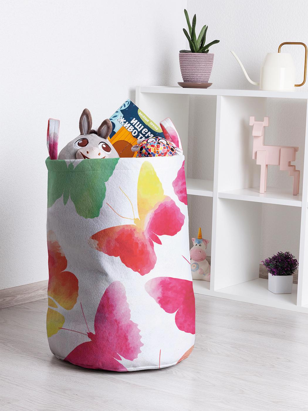 Изображение товара Корзина для хранения JoyArty Летающая прелесть toba_21783. 35x50 см