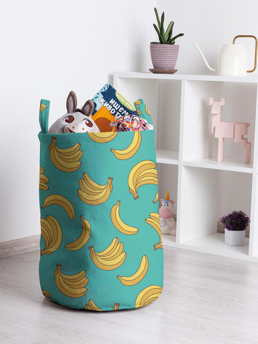 Изображение товара Корзина для хранения JoyArty Модные бананы toba_34727. 35x50 см