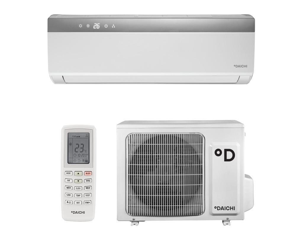Изображение товара Сплит-система Daichi инвертор 35 м² с обогревом и Wi-Fi, белая