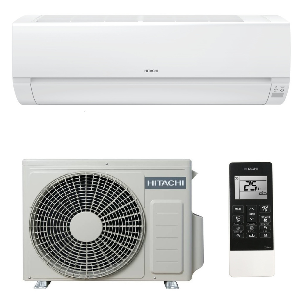 Изображение товара Инверторная сплит-система Hitachi RAK-25REF с функцией Frost Wash и низким уровнем шума