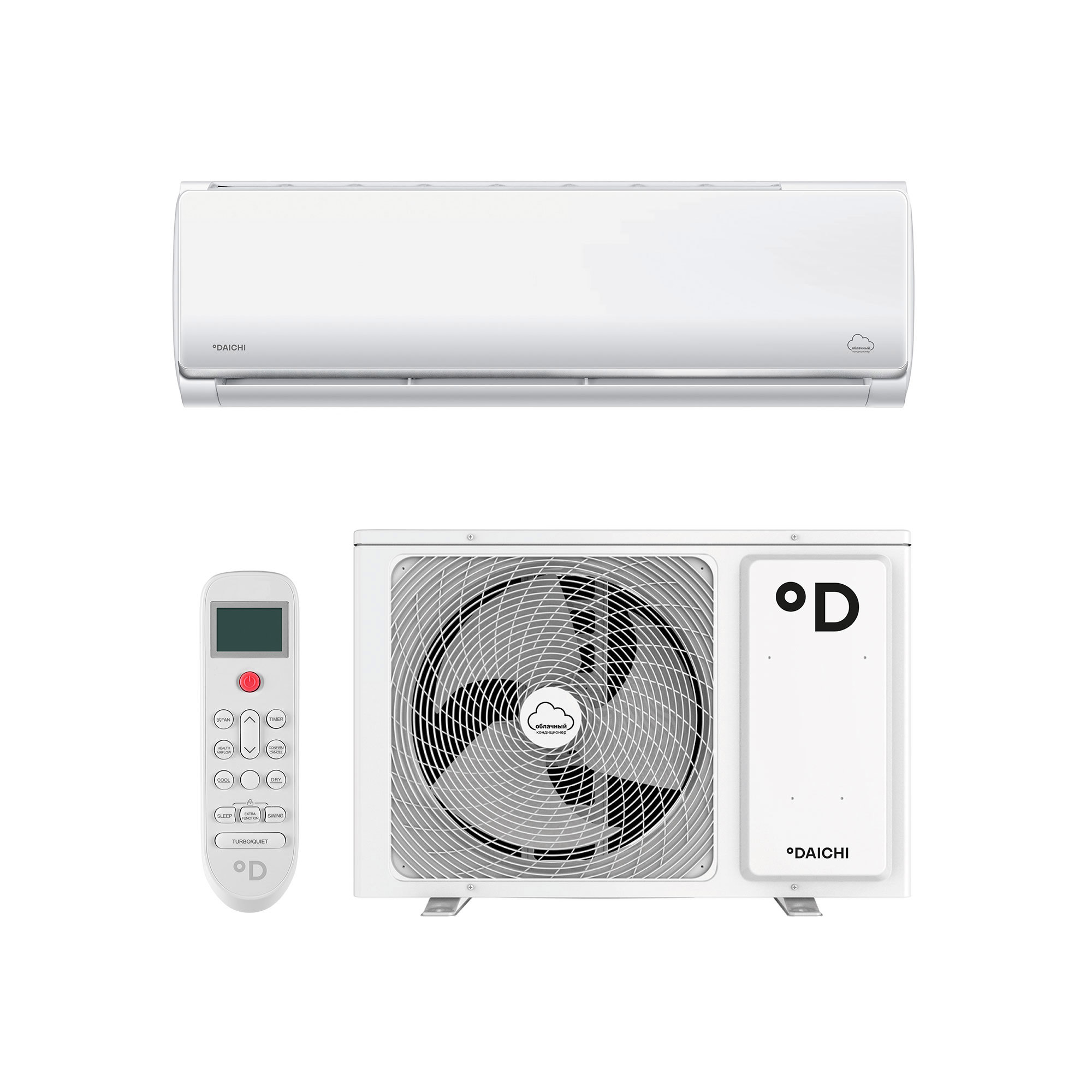 Изображение товара Сплит-система облачная Daichi Alpha A50AVQ1/A50FV1_UNL 18K BTU охлаждение/обогрев