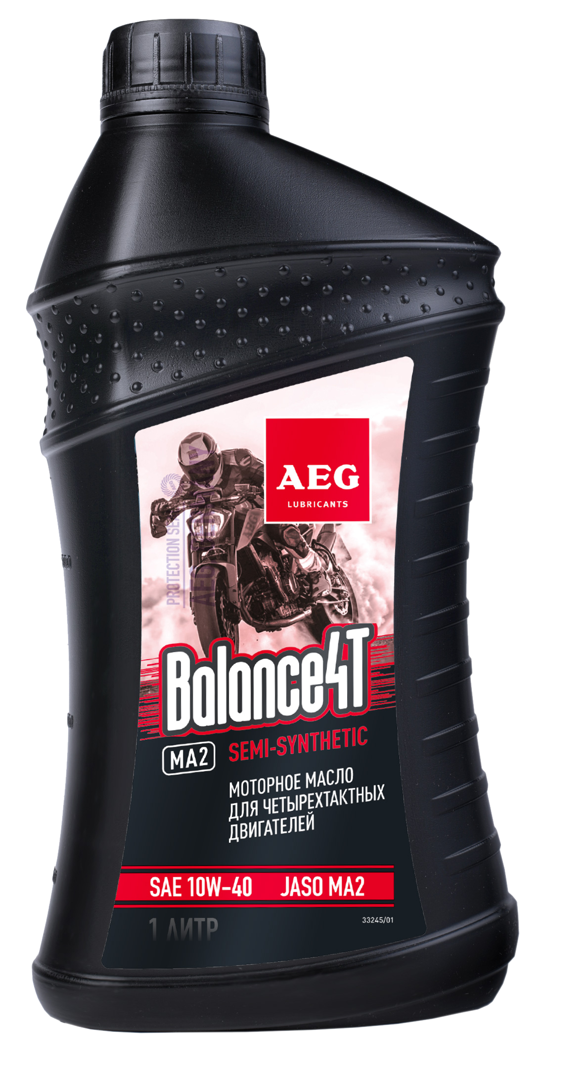 Изображение товара Масло Aeg Balance 4Т SAE 10W-40 для мотоциклов и скутеров 1л