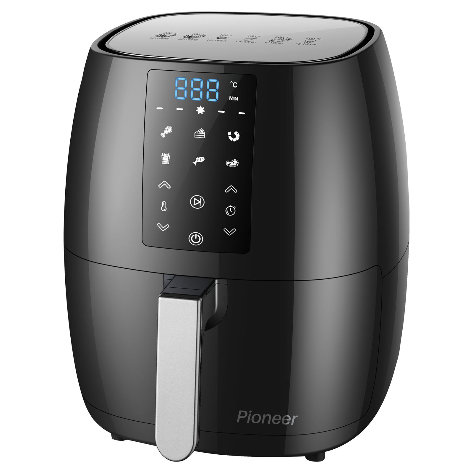 Изображение товара Аэрогриль Pioneer SM504D 5 л 6 программ черный