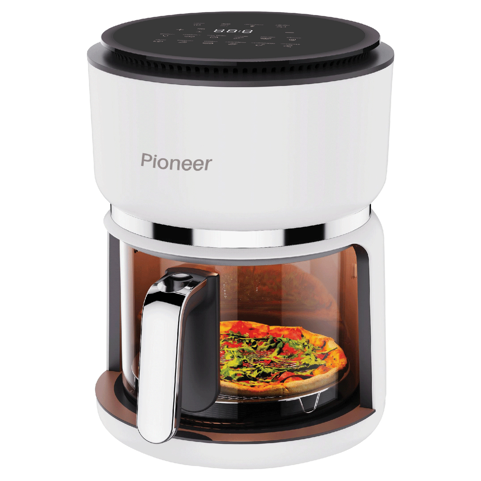 Изображение товара Аэрогриль Pioneer SM501D 3 л 12 программ белый для здорового приготовления