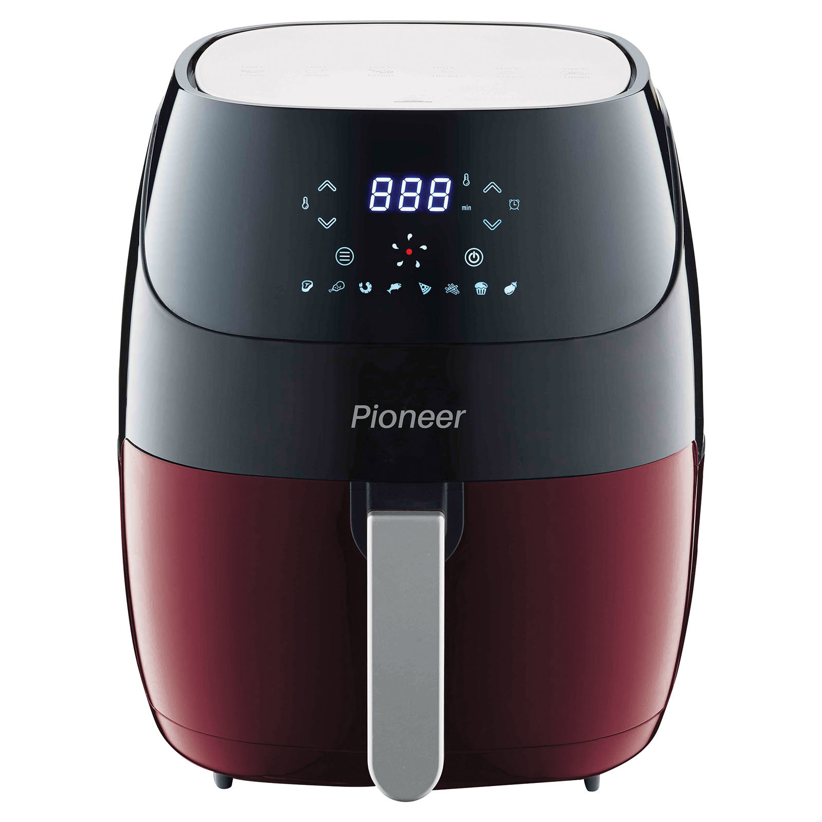 Изображение товара Аэрогриль Pioneer SM503D 5 л 8 программ бордовый быстрый нагрев