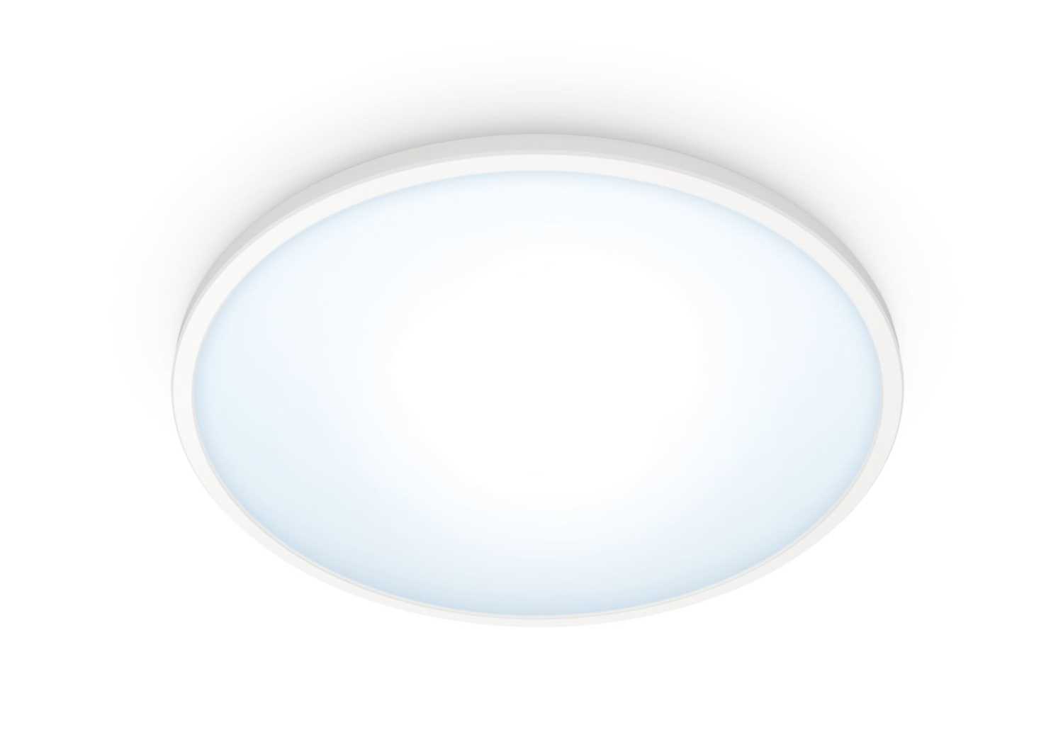 Изображение товара Светильник потолочный светодиодный WIZ SuperSlim Ceiling 16W W RD 27-65K TW 929002685101 цвет белый