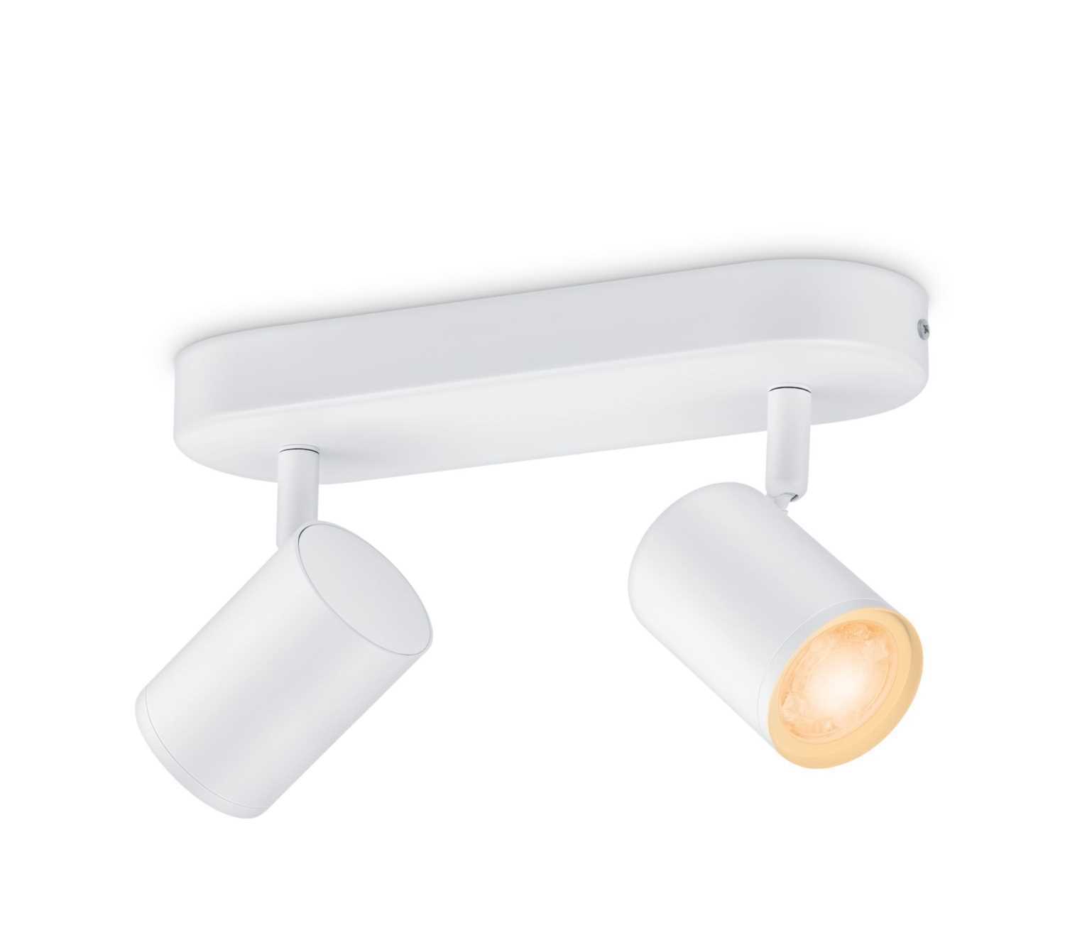 Изображение товара Настенный светильник светодиодный WIZ IMAGEO WiZ Spots RGB 2x5W 22-65K белый