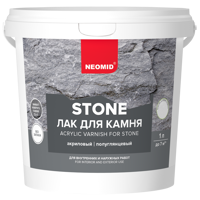 Изображение товара Лак для камня Neomid Stone 1 л прозрачный