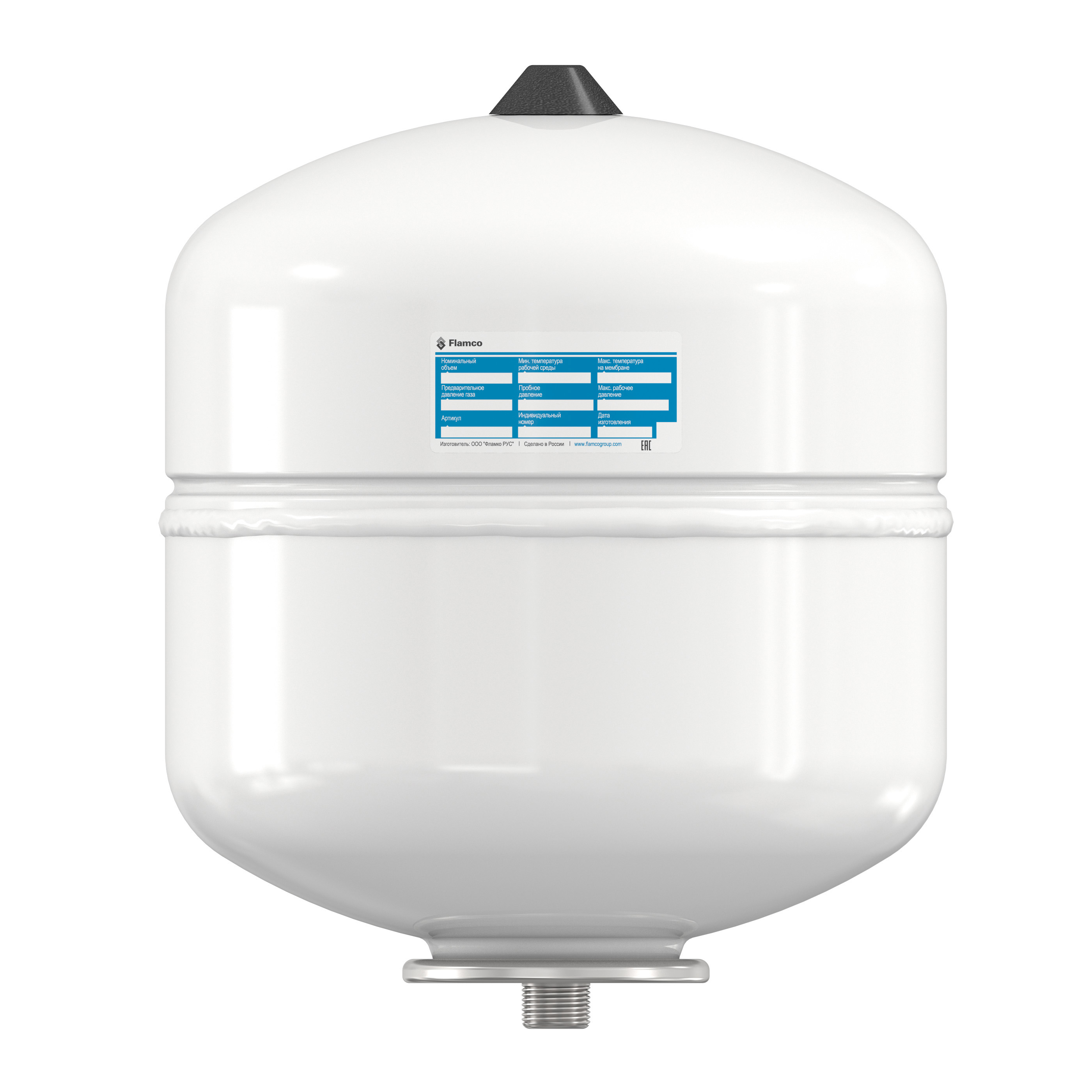 Изображение товара Расширительный бак для ГВС 25 л Flamco 3/4" белый
