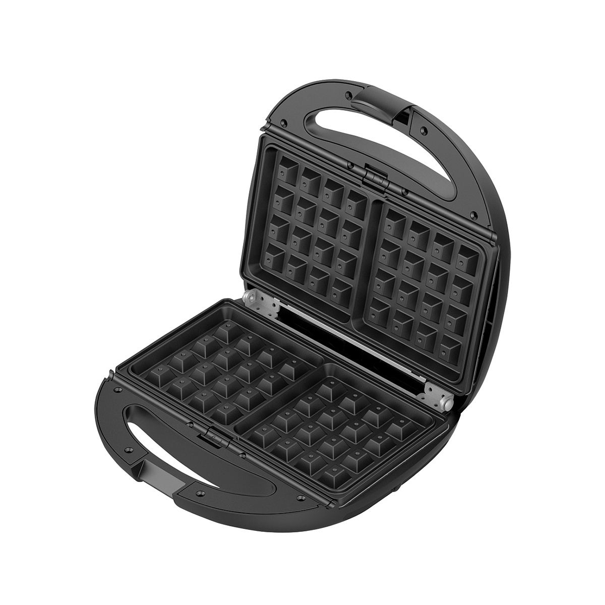 Изображение товара Вафельница Polaris 018621 цвет черный