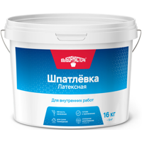 Изображение товара Шпаклевка латексная финишная Выбор мастера 16 кг