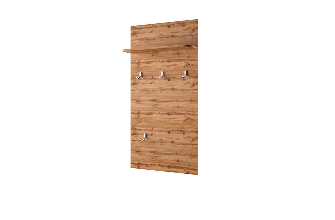 Изображение товара Вешалка для верхней одежды Anrex 70x142x21.6 см 4 крючка цвет дуб вотан