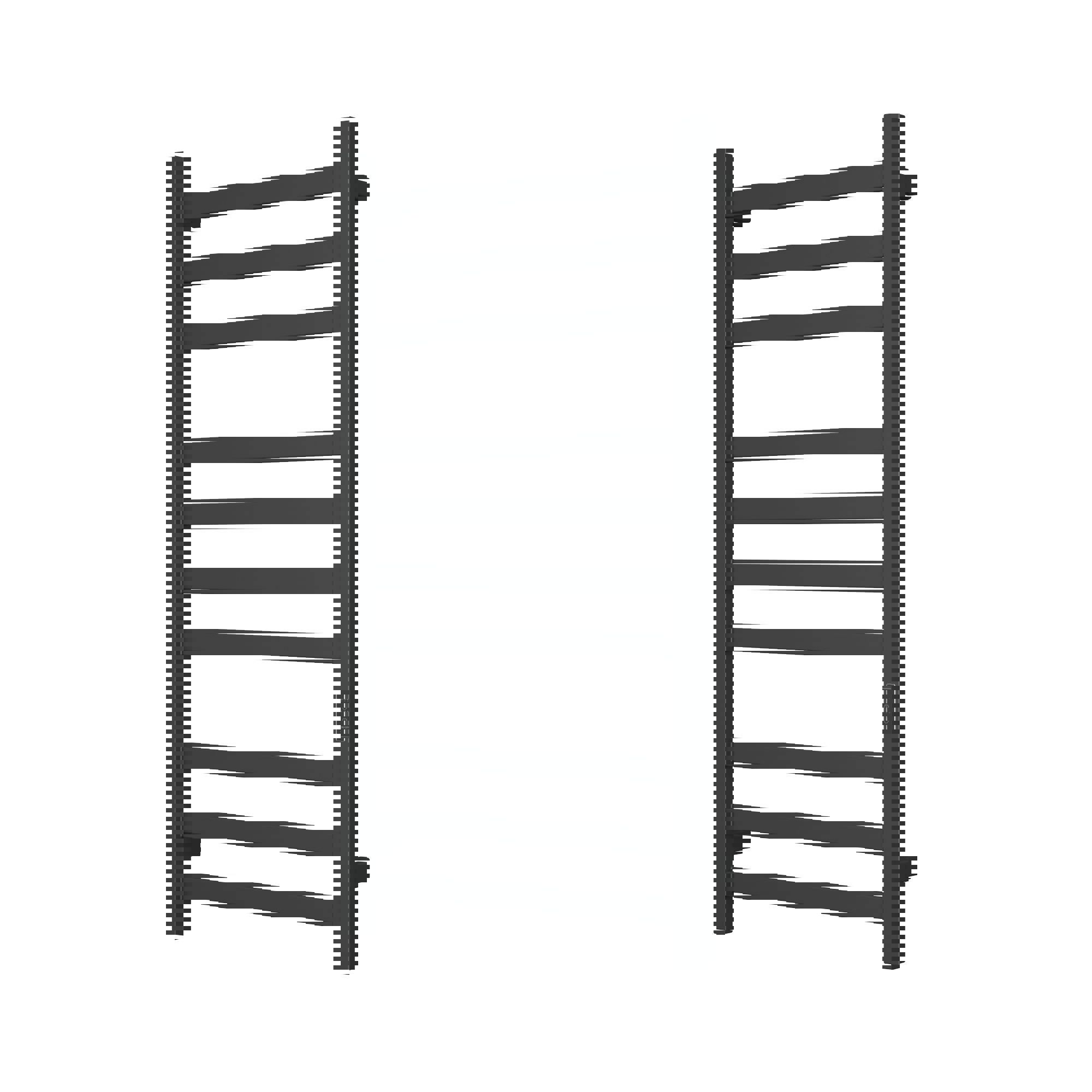 Изображение товара Электрический полотенцесушитель Bauedge Hotel П10 1000 мм 117 Вт черный матовый