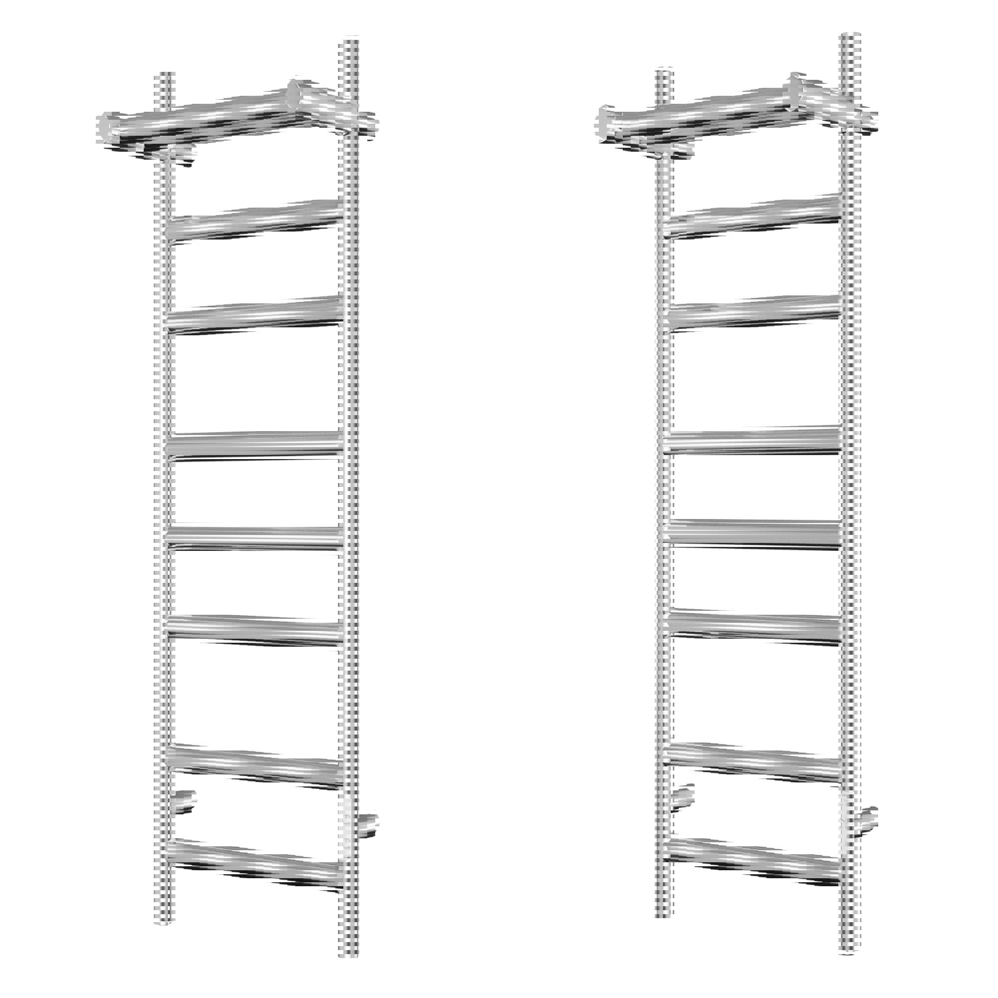 Изображение товара Электрический полотенцесушитель Bauedge Stil Shelf П7 400x800 мм 134 Вт хром