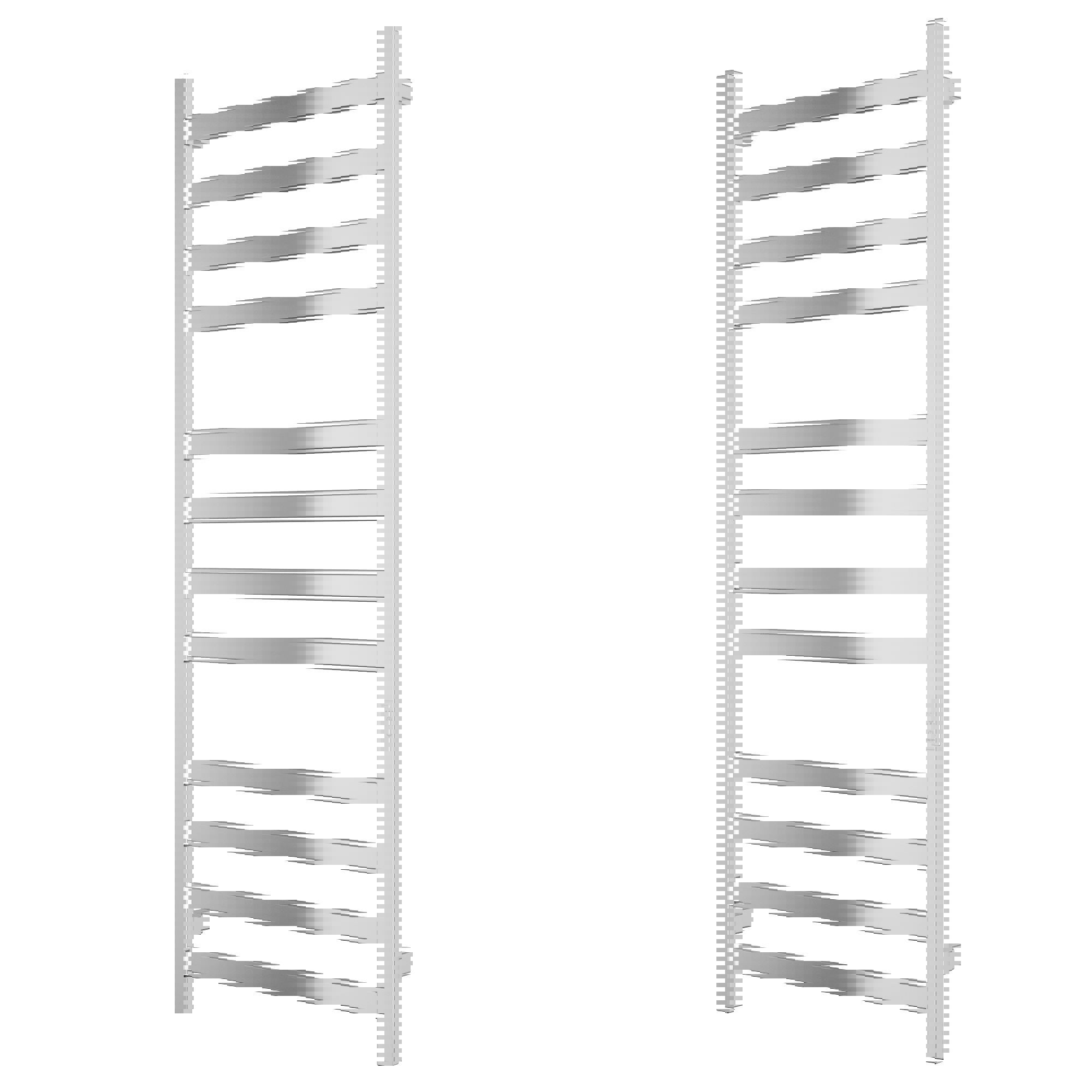 Изображение товара Электрический полотенцесушитель Bauedge Hotel 600x1200 мм 110 Вт хром расписа