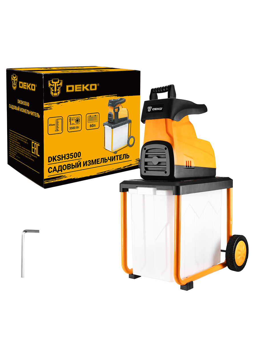 Измельчитель садовый электрический Deko DKSH 3500 Вт ️ купить по цене ...
