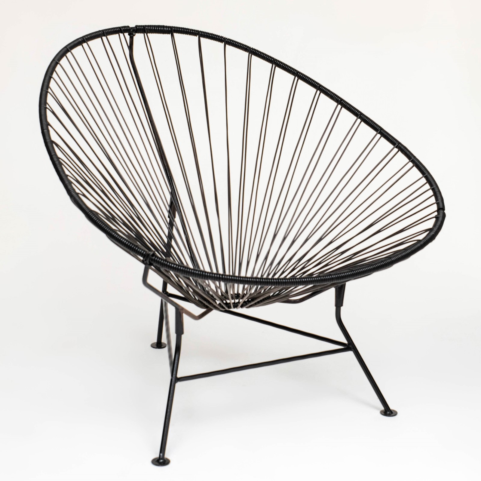 Изображение товара Кресло садовое М-групп Ракушка 78x37x94 см металлическое черное