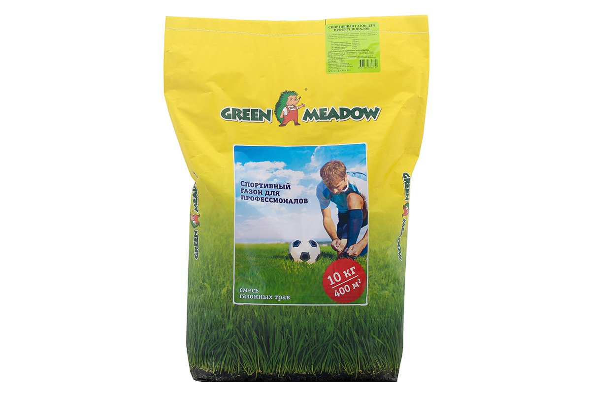 Изображение товара Семена газона Спортивный Green Meadow 4607160330747 10 кг Изображение товара Семена газона Спортивный Green Meadow 4607160330747 10 кг