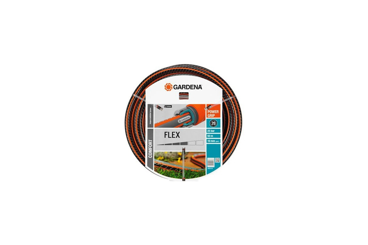 Изображение товара Шланг для полива Gardena 18055-22.000.00 d 19 мм 50 м ПВХ