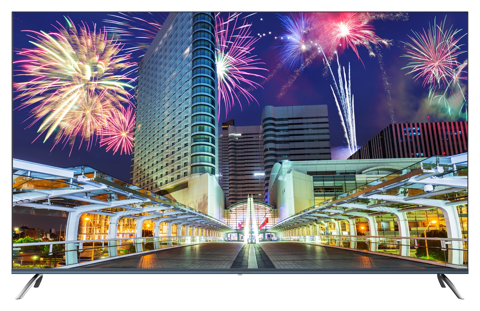 Изображение товара Телевизор National NX-65TUS120 4K Ultra HD Smart 65 дюймов черный карбон