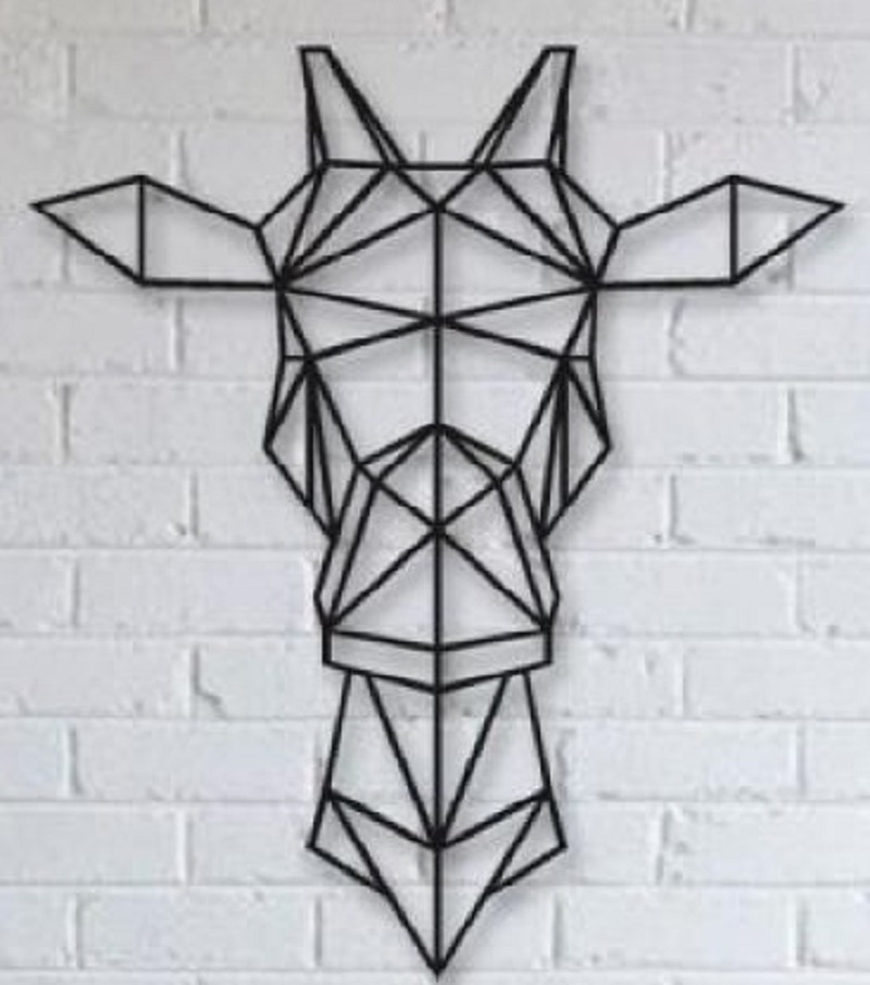 Изображение товара Декоративное панно из металла СтимулДизайн Сд3, 30x60 см