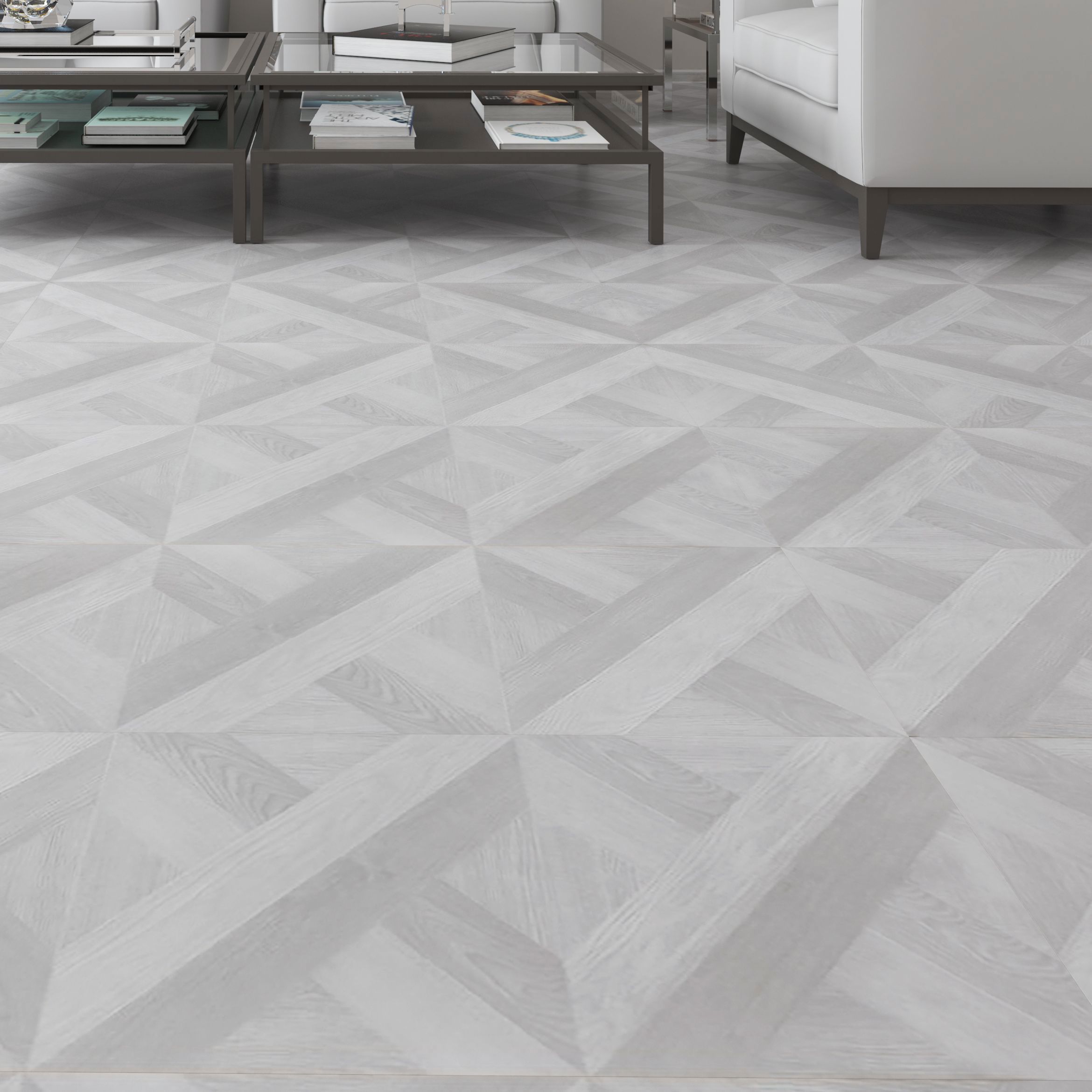 Изображение товара Ламинат Тренза Бланка 33 класс 8 мм серый с фаской