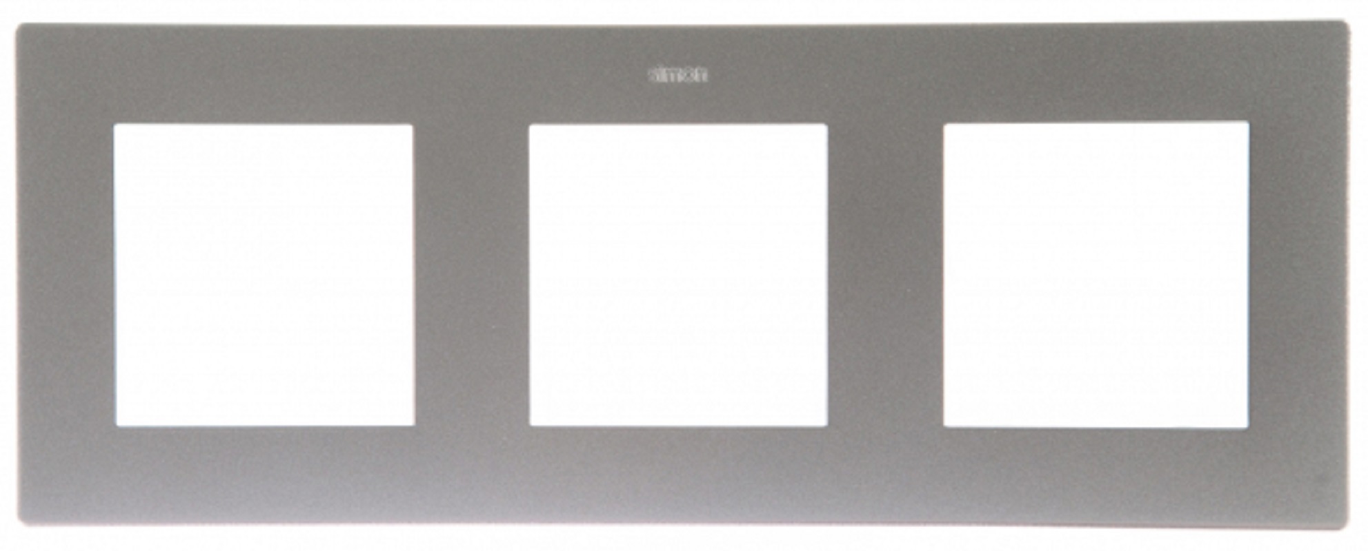 Изображение товара SIMON 24 2400630-033 рамка 3 поста алюминий