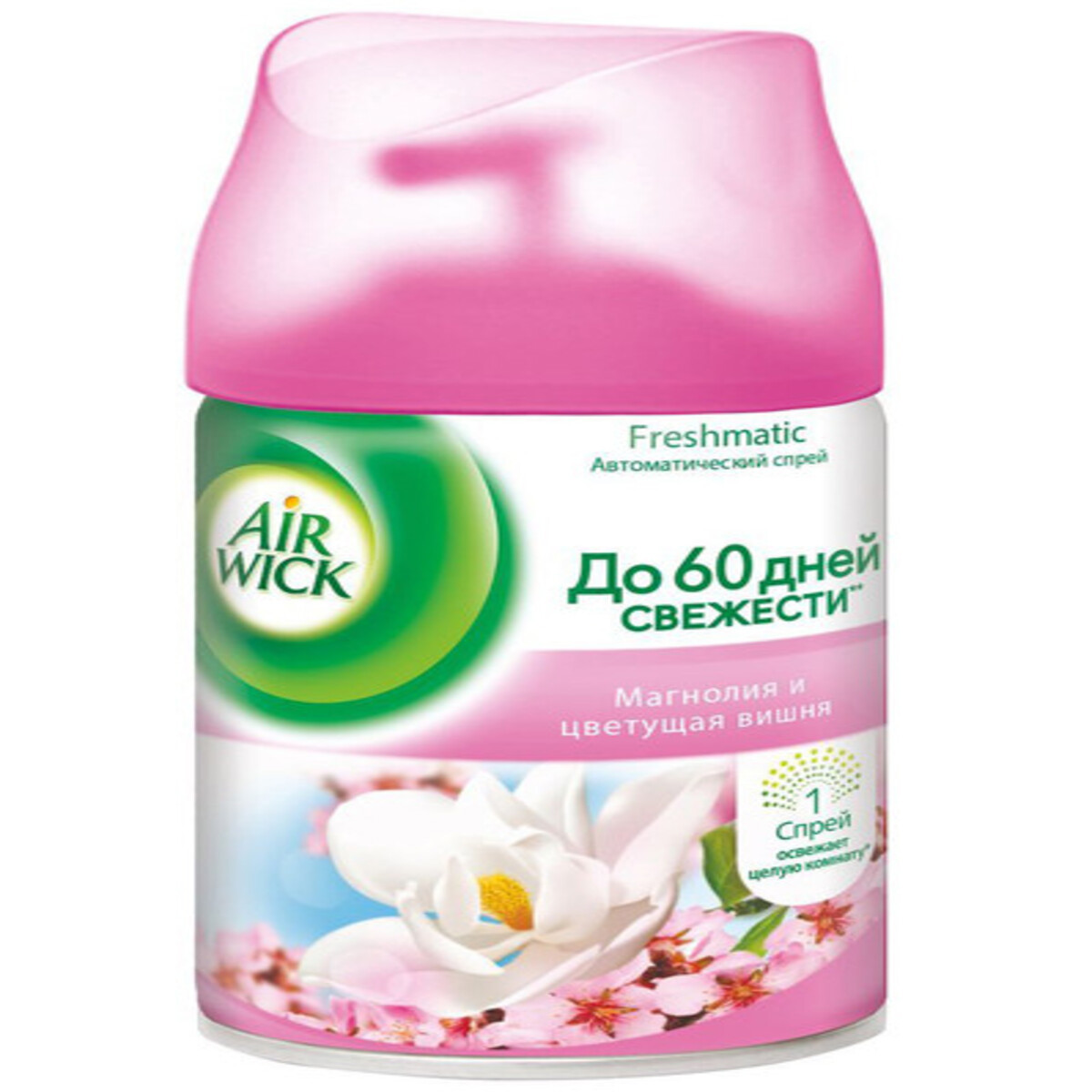 Изображение товара Освежитель воздуха Air Wick Complete блок Магнолия и цвет вишня 250мл Изображение товара Освежитель воздуха Air Wick Complete блок Магнолия и цвет вишня 250мл