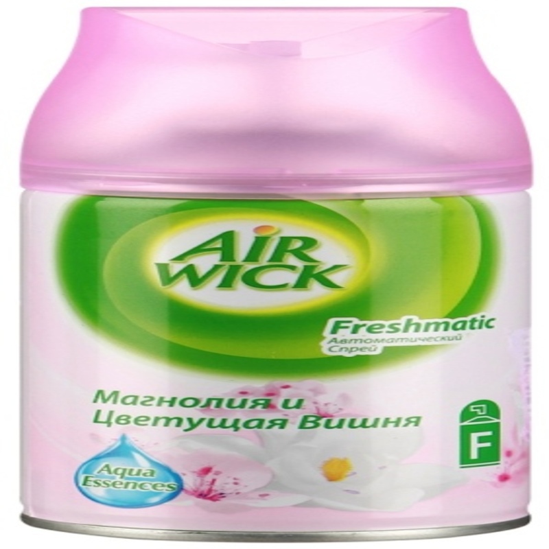 Изображение товара Освежитель воздуха Air Wick Refill запаска Магнолия/вишня 250 мл Изображение товара Освежитель воздуха Air Wick Refill запаска Магнолия/вишня 250 мл