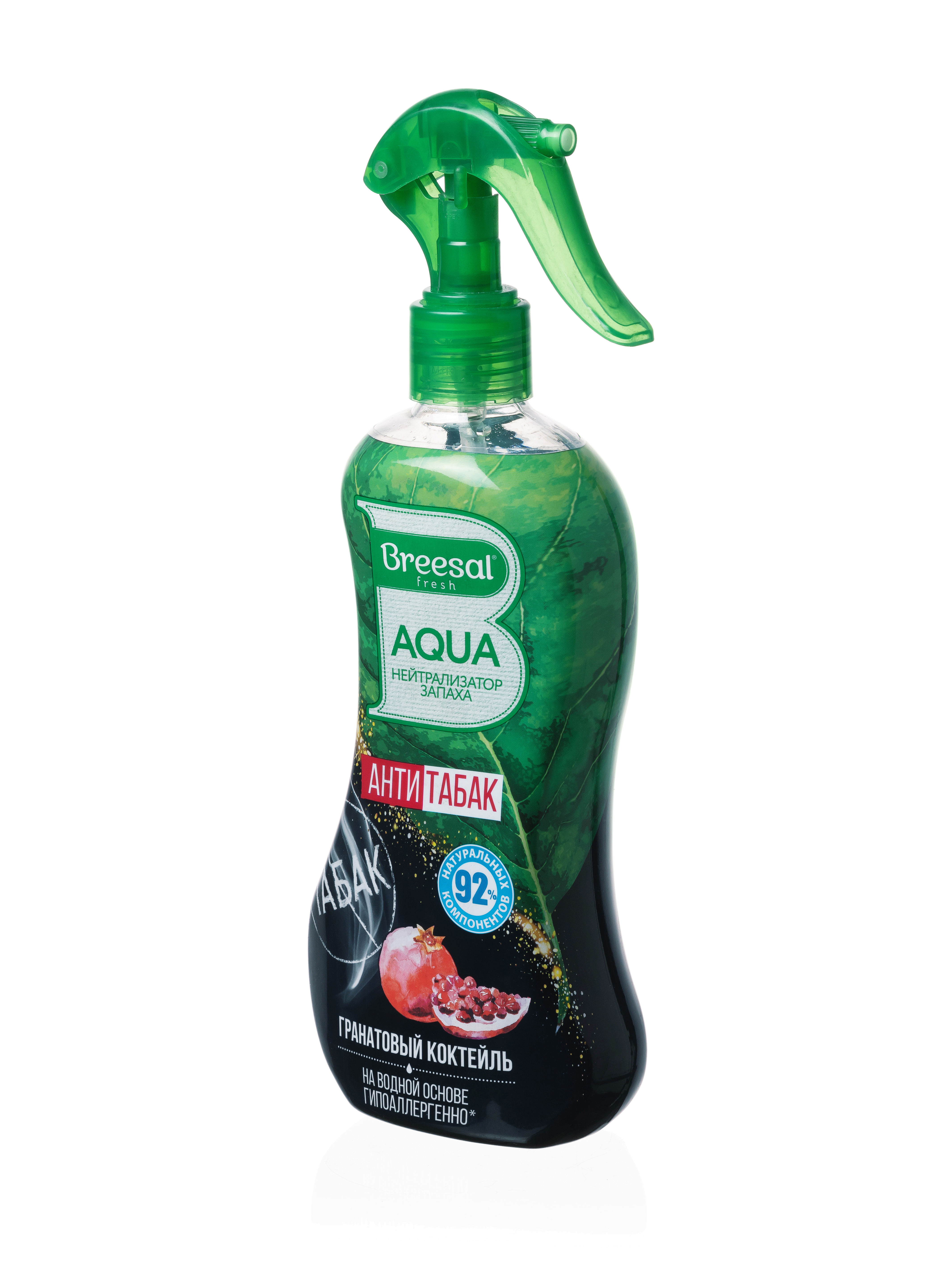 Изображение товара Aqua-нейтрализатор запаха Антитабак Breesal гранатовый коктейль 375 мл