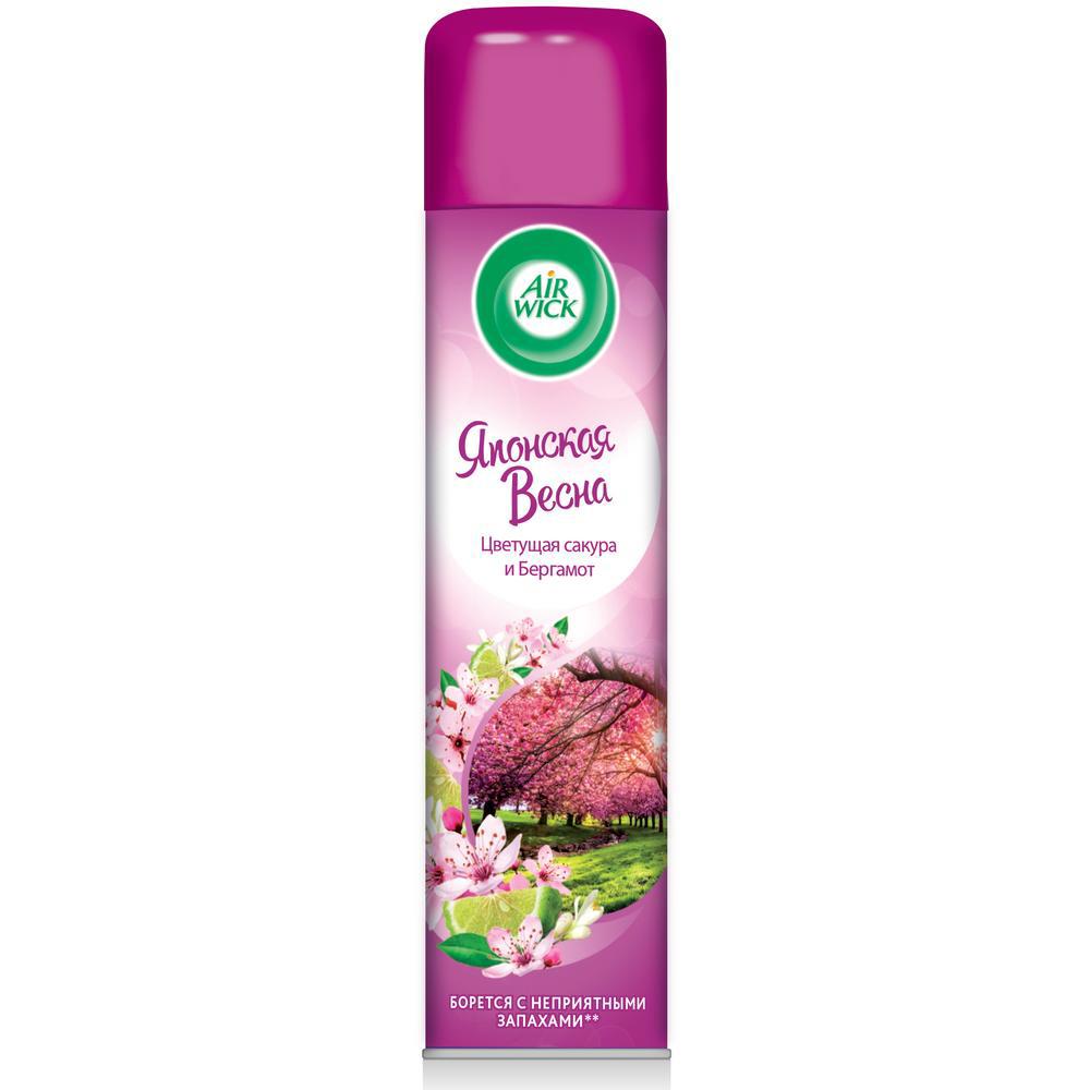 Изображение товара Освежитель воздуха Air Wick Японская весна Цветущая сакура и Бергамот 290 мл