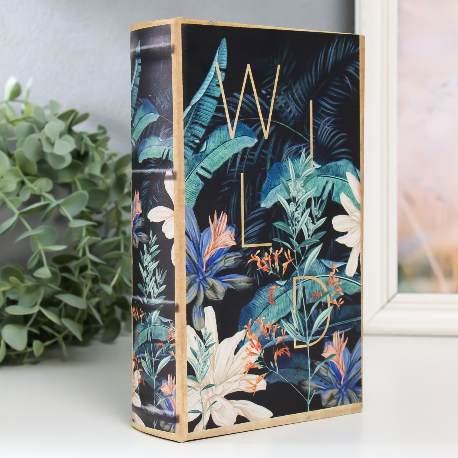 Изображение товара Шкатулка сейф-книга SIMALAND "Дикие джунгли" 21x13x5 см с ключом Изображение товара Шкатулка сейф-книга SIMALAND "Дикие джунгли" 21x13x5 см с ключом
