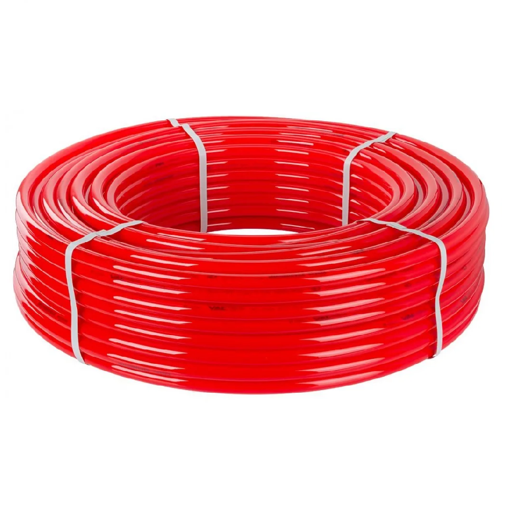 Изображение товара Труба из сшитого полиэтилена ROMMER PE-Xa EVOH 16x2.0 мм PN10 бухта 240 м цвет красный