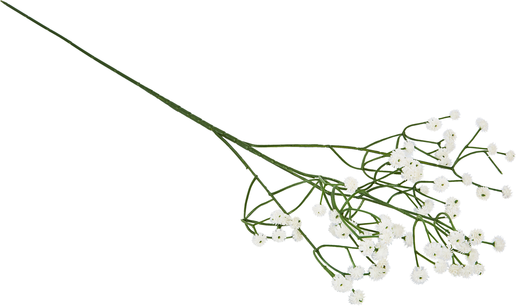 Изображение товара Искусственная ветка Гипсофила пластик 13x60 см разноцветная