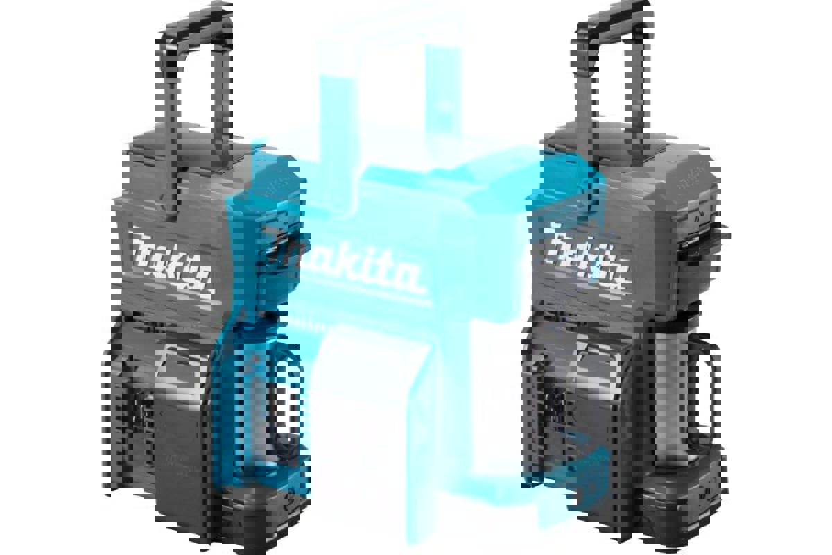 Изображение товара Капсульная кофеварка Makita DCM501Z голубой цвет автоматическое отключение