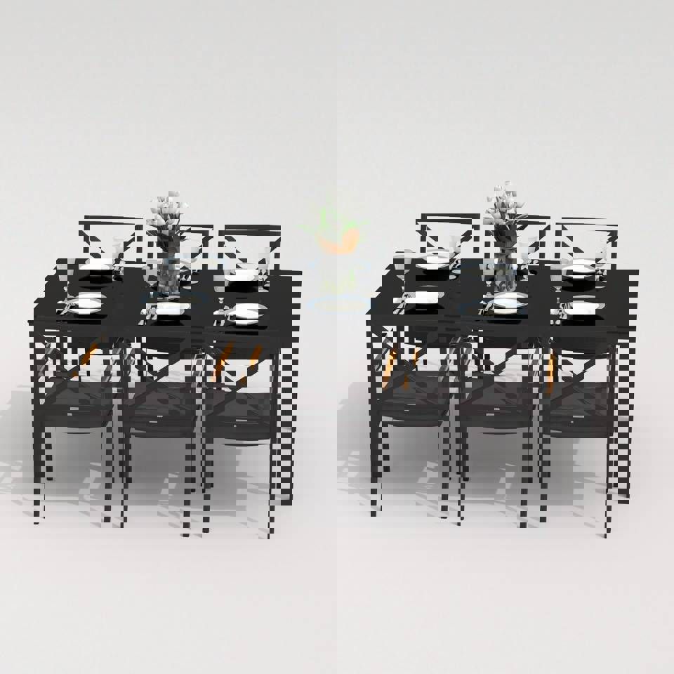 Изображение товара Садовая мебель Ideal Patio Cana Festa 200 темно-серый алюминий